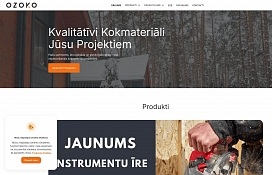 OZOKO SIA, kokmateriāli